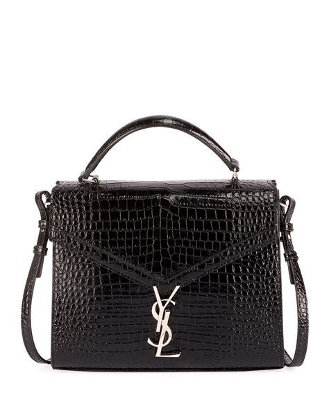 croc ysl bag|ysl crocodile envelope bag.